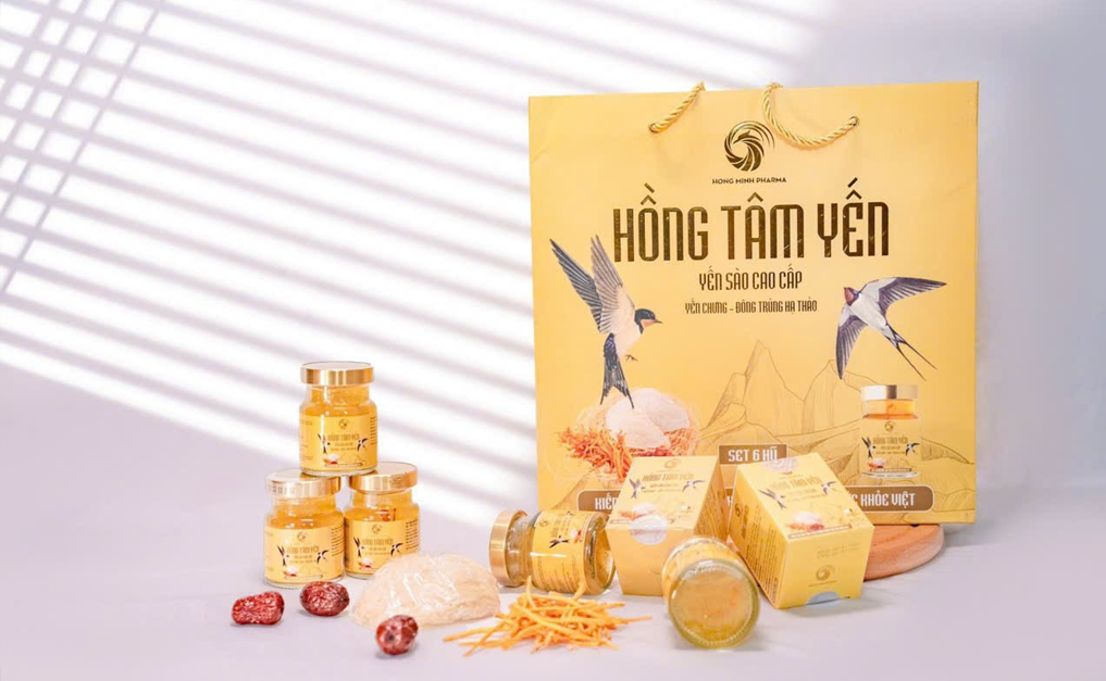Hồng tâm yến new